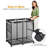 Yescom 35 Mesh Pool Storage Bin Rolling Cart Organizer-110367168