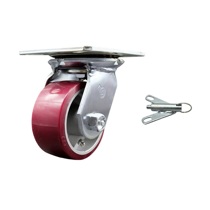 Poly sur roulettes en aluminium
