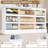 61.4 " W 9 - Drawer Dresser, Chest of Drawers with Large Capacity Storage, Long Dresser TV Stand with Power Outlets for Living Room, Bedroom, White-1665321752