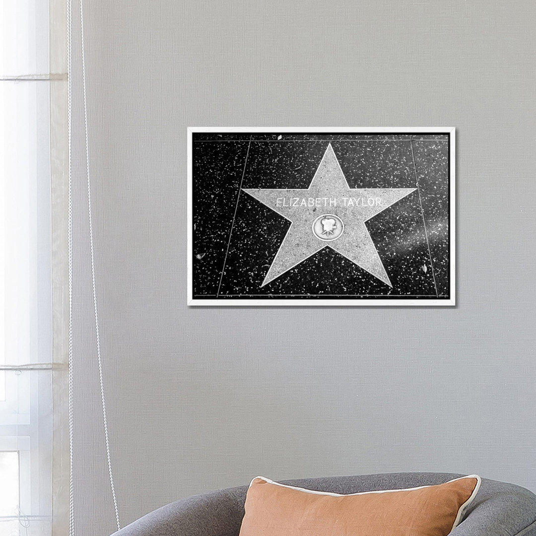 Elizabeth Taylor Star von Susanne Kremer - Gallery-Wrapped Canvas Giclée