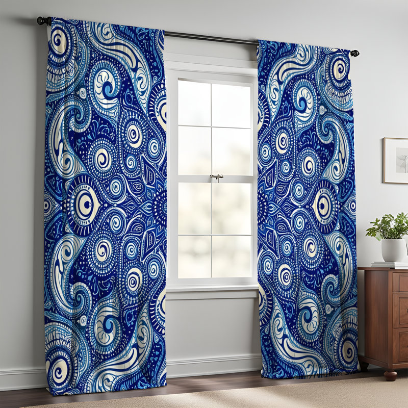 Window Curtains (WC01636), 20" W x 52" L