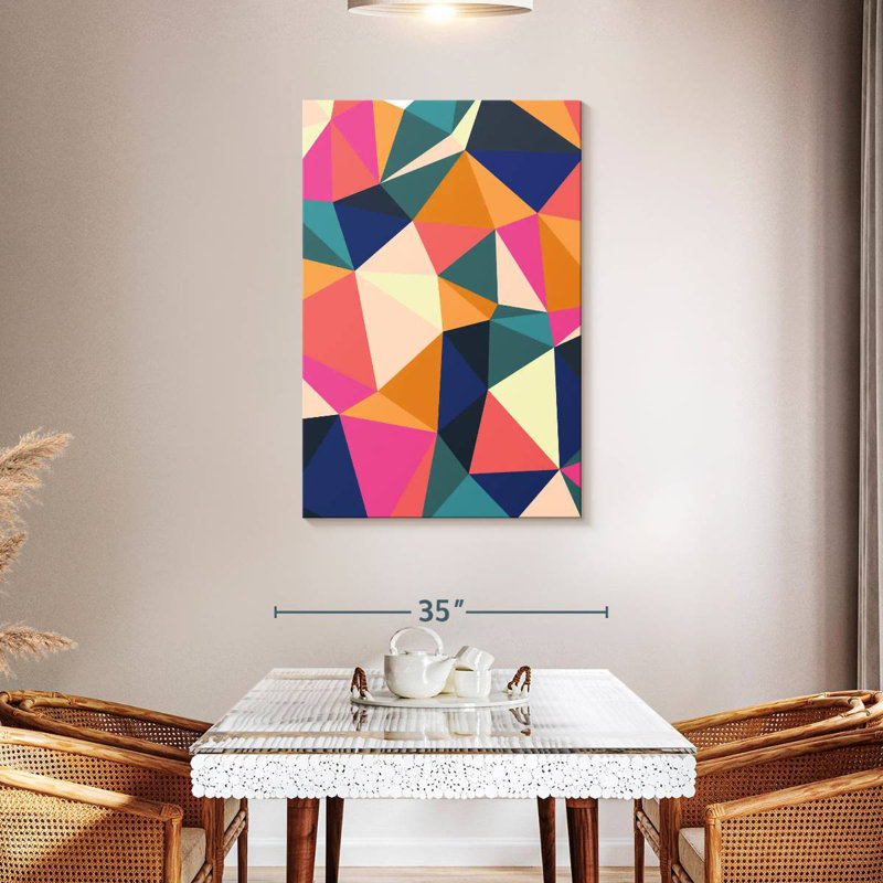 Avery Geometric Burst, 24" H x 16" W