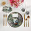 Sous-verres ronds en cuir vegan Woodland