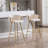 Dardar Stools,with Chrome Footrest and Base /Golden Leg Simple Bar Stool-1565178660-1566390690