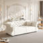 Canapé-lit surdimensionné en velours 83,8 po Chesterfield-1348779268-1348779265