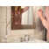 Moen 90 Degree 8 in. Widespread 2-Handle Mid-Arc Bathroom Faucet Trim Kit in Chrome (Valve Not Included)