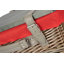Wicker Lined Gift or Storage Hamper Basket with Lid-282393368-282393375