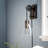 Carballido Steel Plug-in Armed Sconce-29073070
