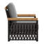 Fauteuil d'appoint Naru gris