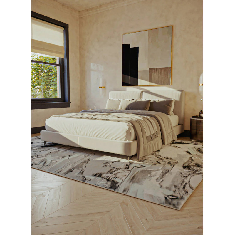 Espiridion Washable Indoor Rug, Rectangle 2' x 3'