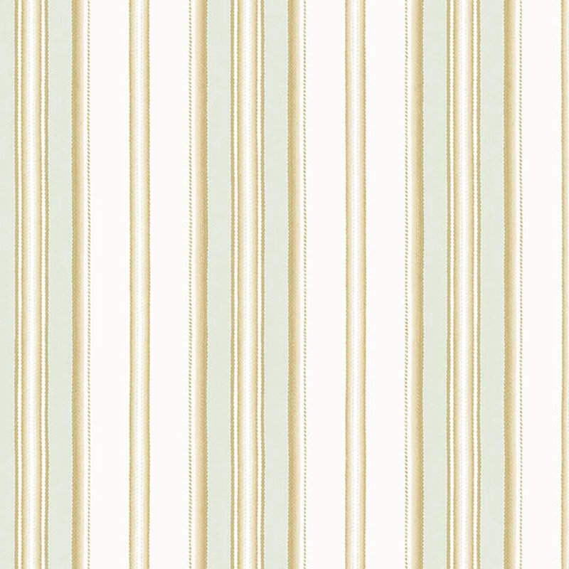 Rouleau de papier peint à rayures L 33 pi x l 21 po Horgan, Jaune clair / beige