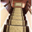Tapis d'escalier beige
