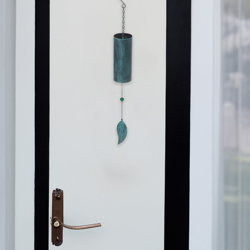 Cloche à vent 20 "avec congés, Vert
