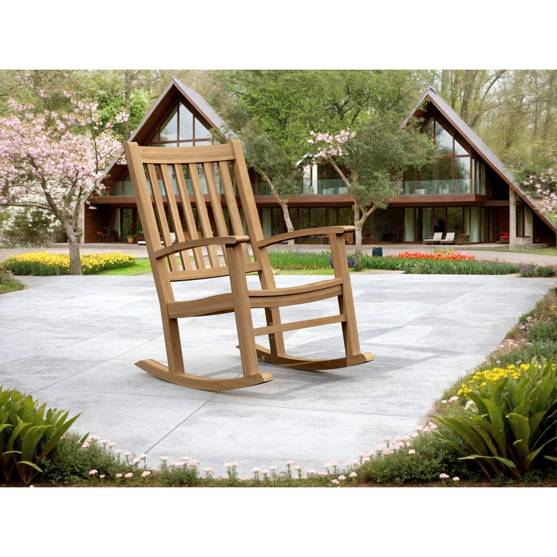 Palm Beach Teak Rocking Chair