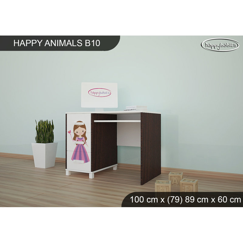 100cm Writing Desk, Chestnut