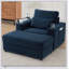 Fauteuil de style moderne avec repose-pieds de rangement mobile, ports USB, porte-gobelets, porte-téléphone et poches latérales pour le salon-2108694153