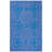 Kouerga Hand Tufted Wool/Viscose Damask Rug in Blue-773614460
