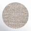 Tapis tissé à plat à la main Elle en ivoire / multicolore-2117566008