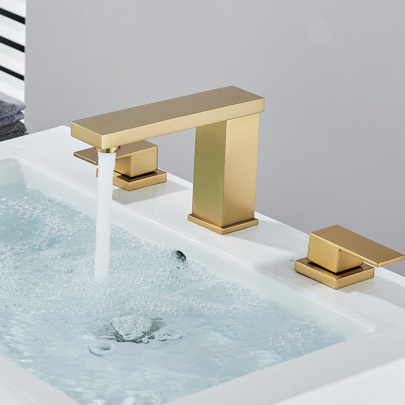 Widespread 2-handle Bathroom Faucet