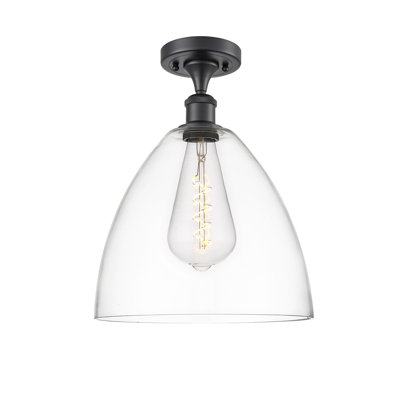 Plafonnier semi-encastré 1 lumière Germinia