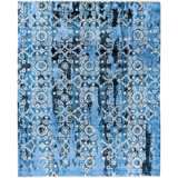 Overdyed One-of-a-Kind 8' 3" X 9' 10" Hand Knotted Area Rug