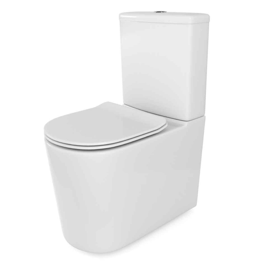 Zore Close Coupled Toilet with Soft Close Seat