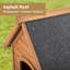 Niche pour chien d'extérieur, niche pour chien imperméable avec plancher surélevé