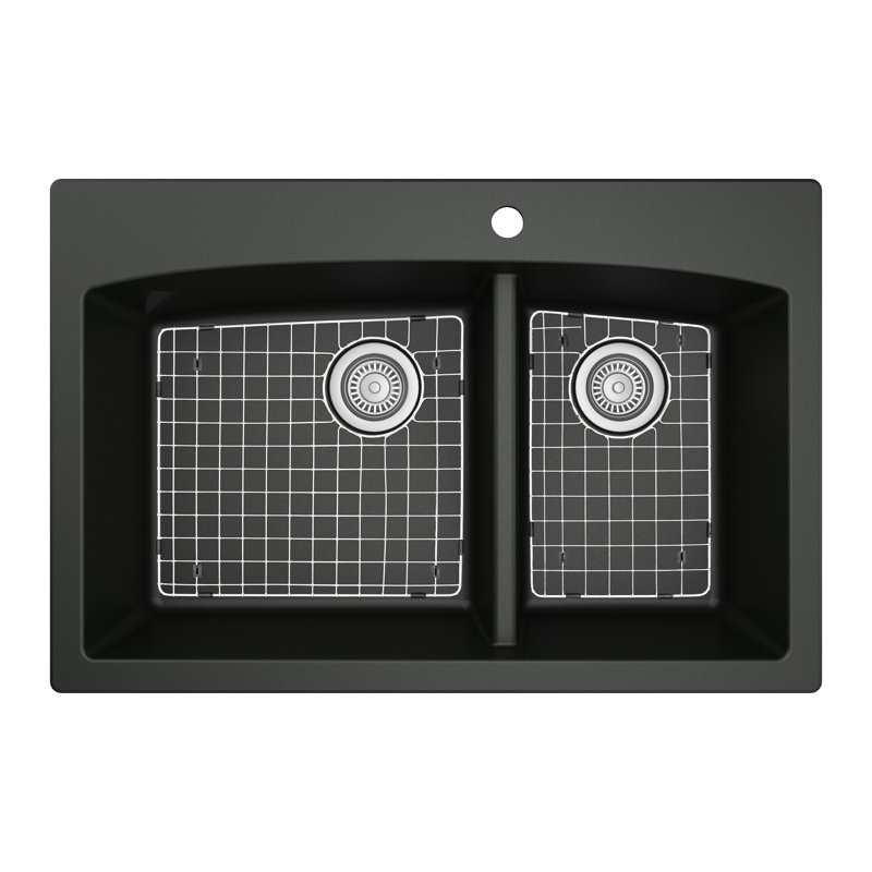 Karran 15-3 / 4 po X 15 po Grille inférieure en acier inoxydable pour Qt-711 / Qu-711
