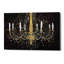 «Grand Chandelier Black I» par James Wiens, art mural sur toile-26159423