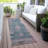 Machine Washable Indoor/Outdoor Xhevrie Green Rug-111825028