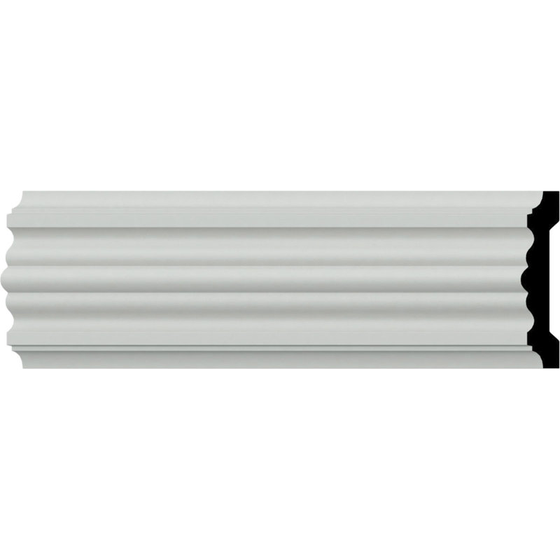 Cimaise victorienne H 4 po x P 3/4 po x L 94 1/2 po