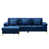 Velours bleu marine est en rupture de stock