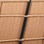 Banc de rangement extérieur en PE rotin 70Gal