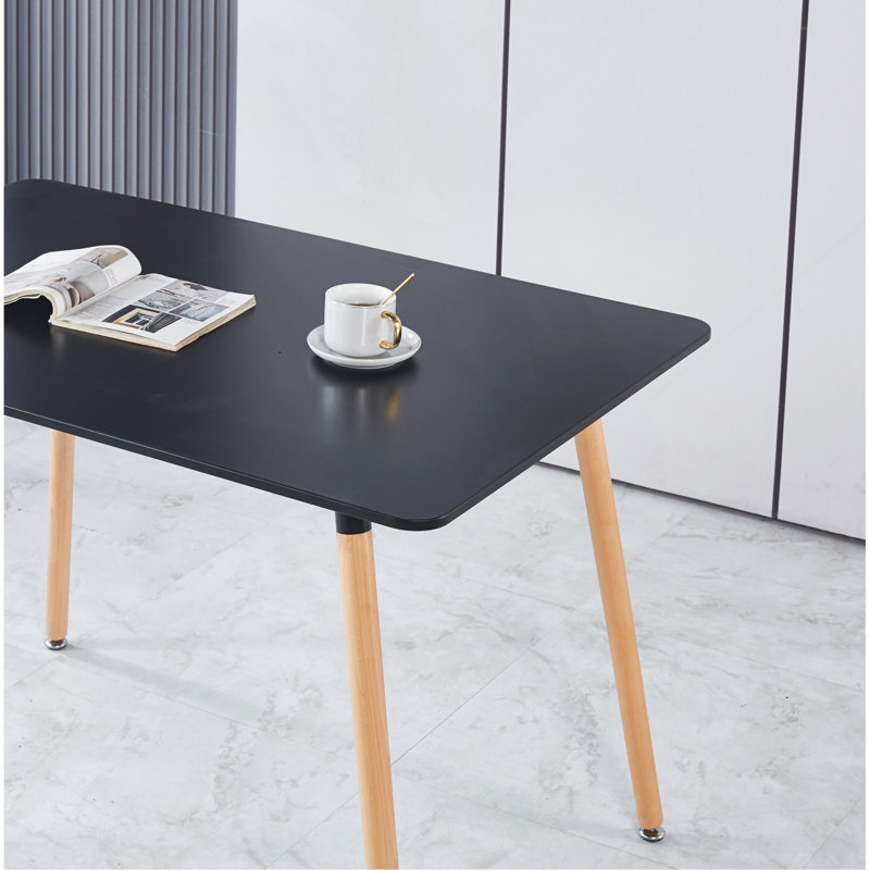 115X75X75CM Table, Matte Black