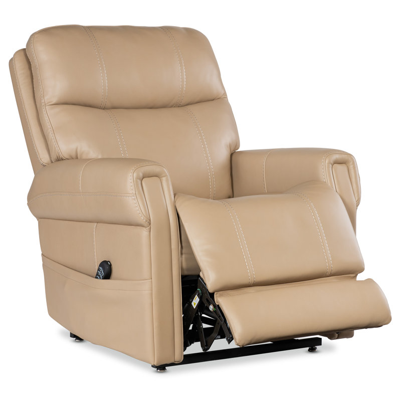 Carroll Power Recliner with Power Headrest, Lumbar & Lift