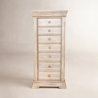 Gerardo Jewelry Armoire with Mirror