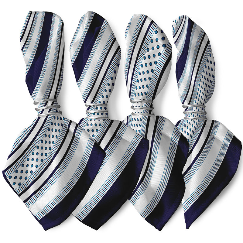 Serviette Ferrier, Bleu marine