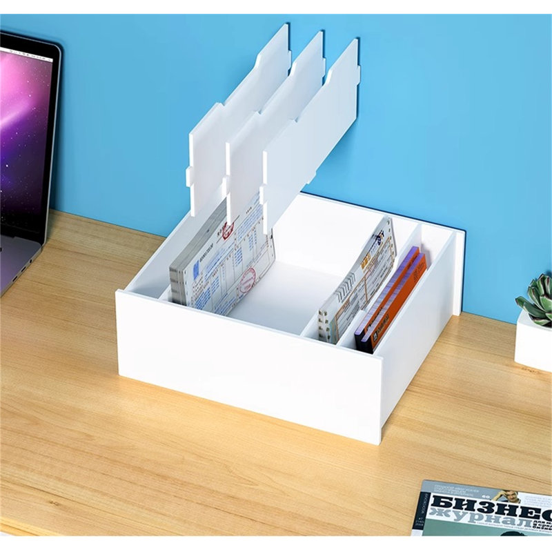 Organisateur de bureau en plastique Llaneli