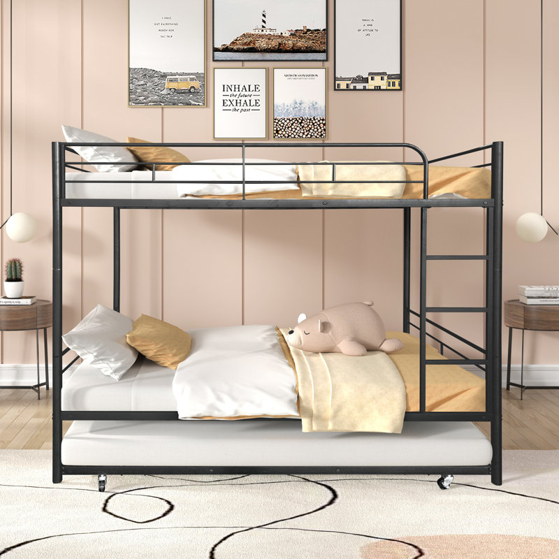 Separatable Bunk Bed with Trundle
