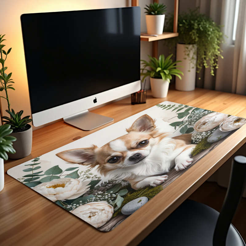 Polyester Desk Pad, 23.6x13.8