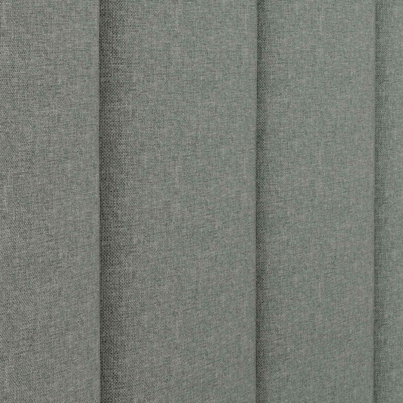 Tête de lit tapissier Avag, Simple, Gris clair