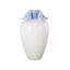 Cole And Grey Ceramic Bird Decorative Vase With Blue Accents-509419937