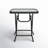 Table d'appoint en acier Asala