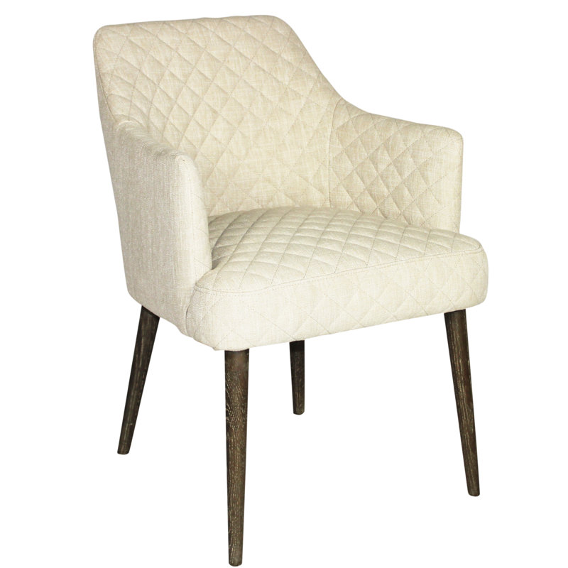 Fauteuil Altizer, Mélange de polyester blanc