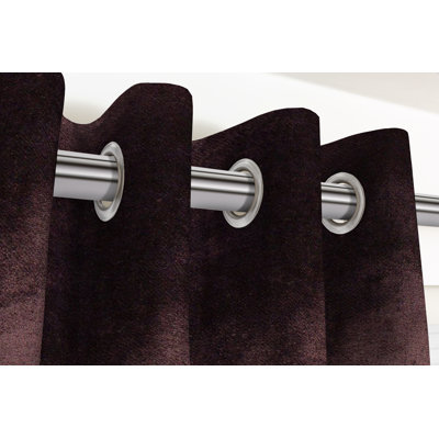 Velvet Blackout Curtain Pair
