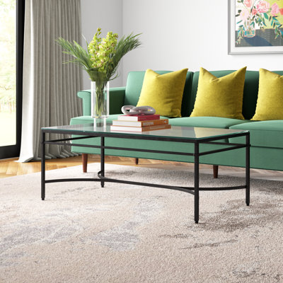 Genevieve Glass Top Coffee Table