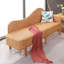 Chaise longue en rotin naturel tissé de qualité loisir-102403163
