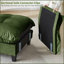 Canapé modulaire en chenille de 107 po avec repose-pieds-2041723301