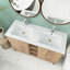 Ensemble de meuble-lavabo double 48 po Caridwen