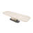  Fantosini Extendable Pedestal Dining Table - Silver Mist